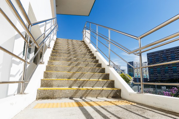 redes para escaleras