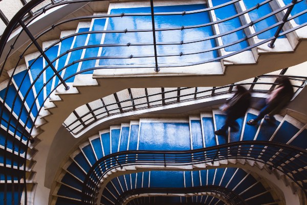 redes para escaleras interiores